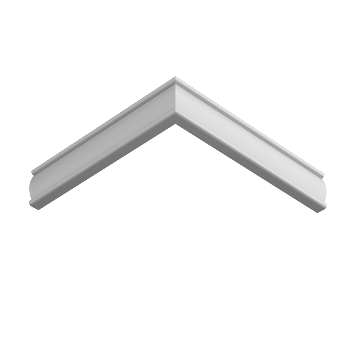 Молдинг ЛДФ под покраску Ultrawood U 0006 i 2000×30×9